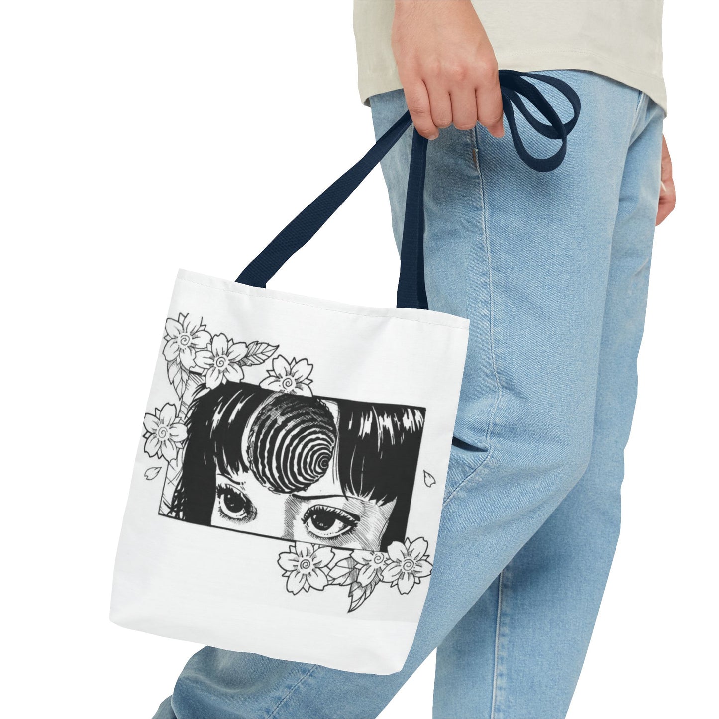 Anime Eyes Tote Bag – Stylish Japanese Manga Design