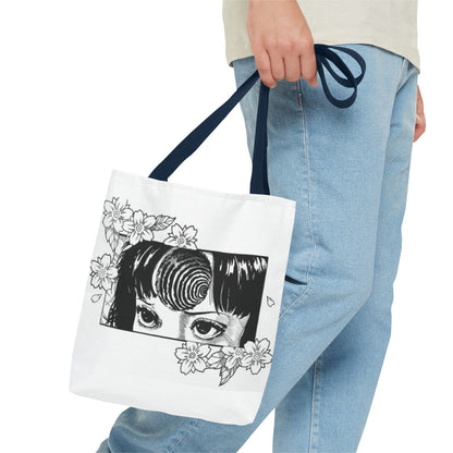 Anime Eyes Tote Bag – Stylish Japanese Manga Design