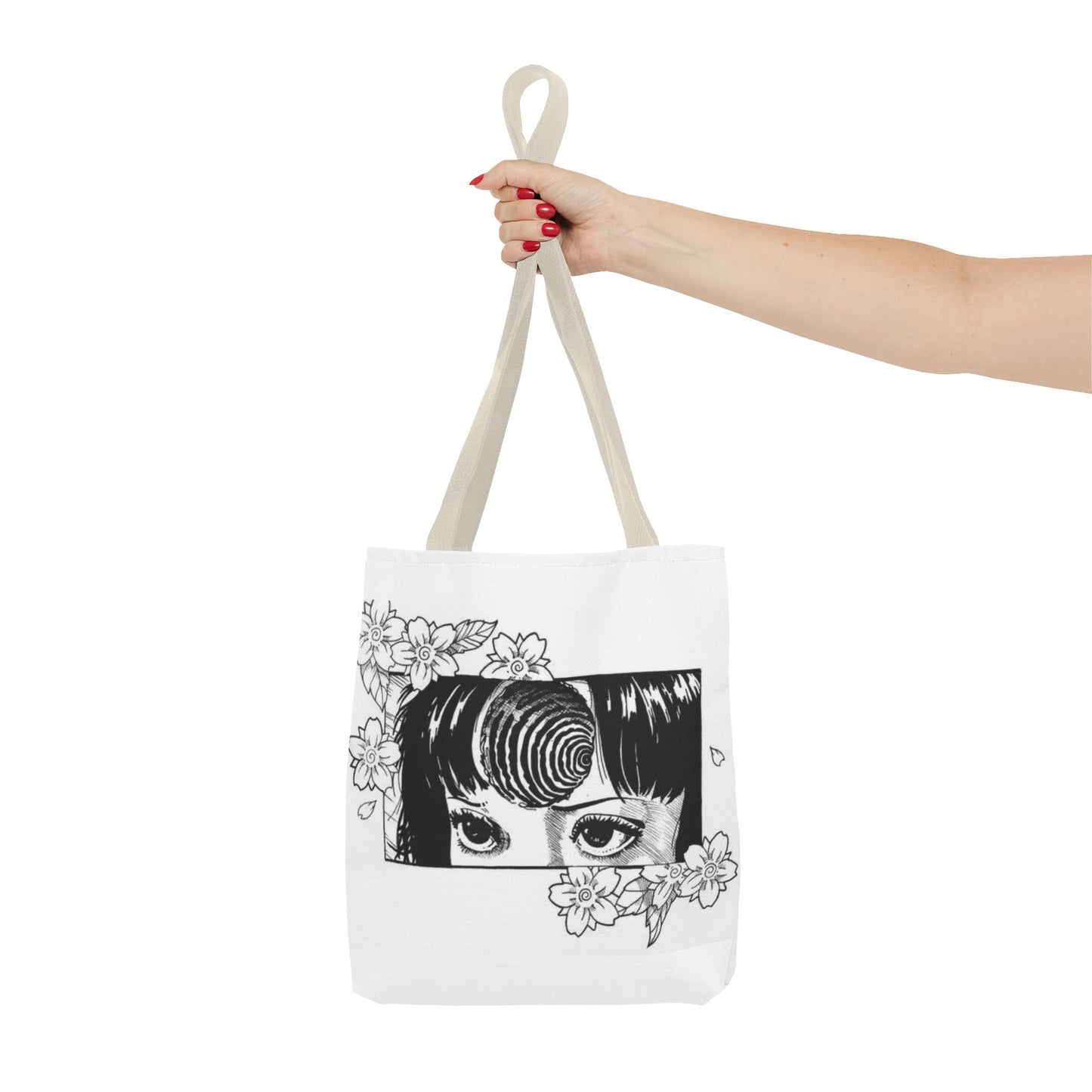 Anime Eyes Tote Bag – Stylish Japanese Manga Design