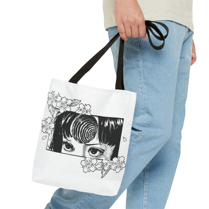 Anime Eyes Tote Bag – Stylish Japanese Manga Design