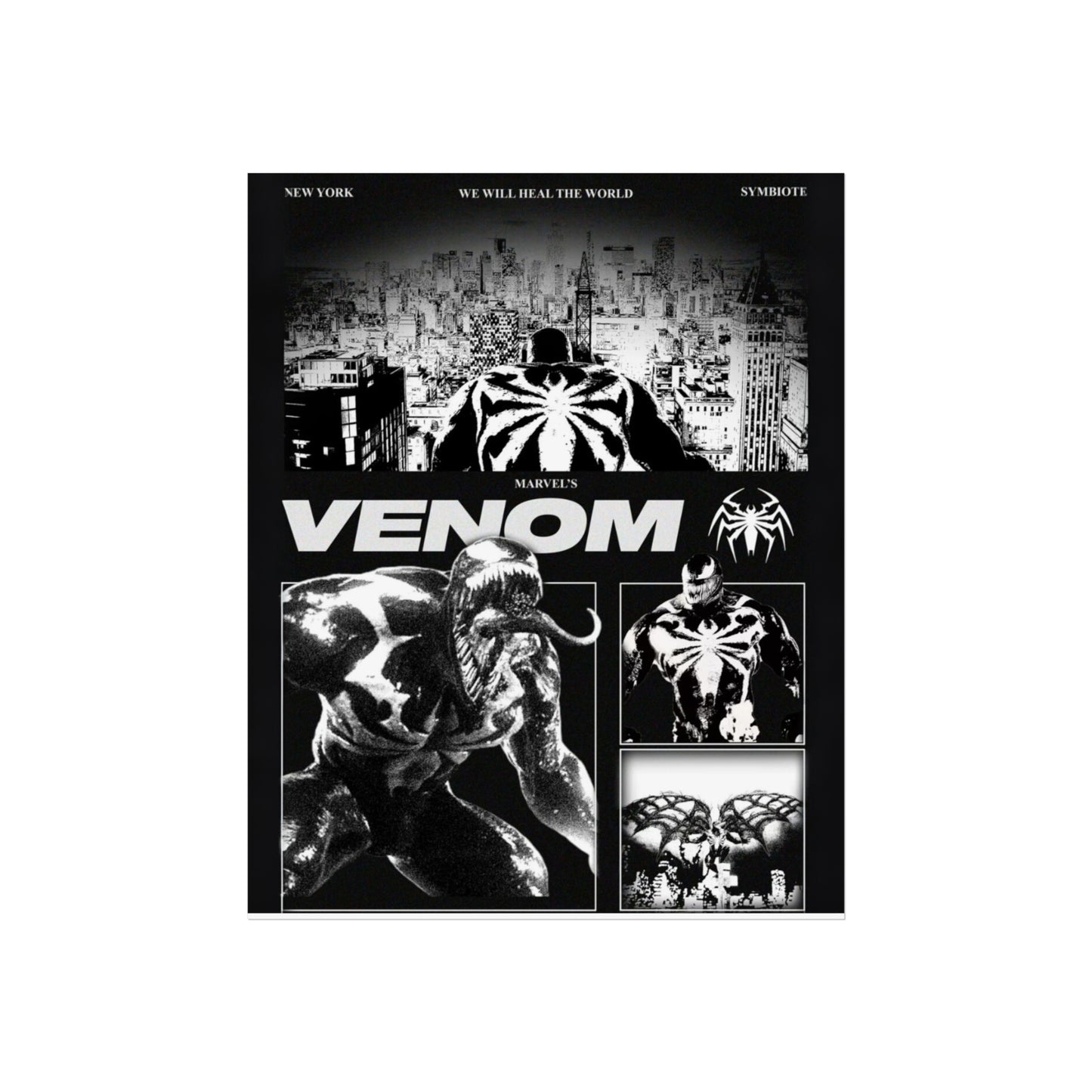 Venom Poster – Exclusive Marvel Wall Art