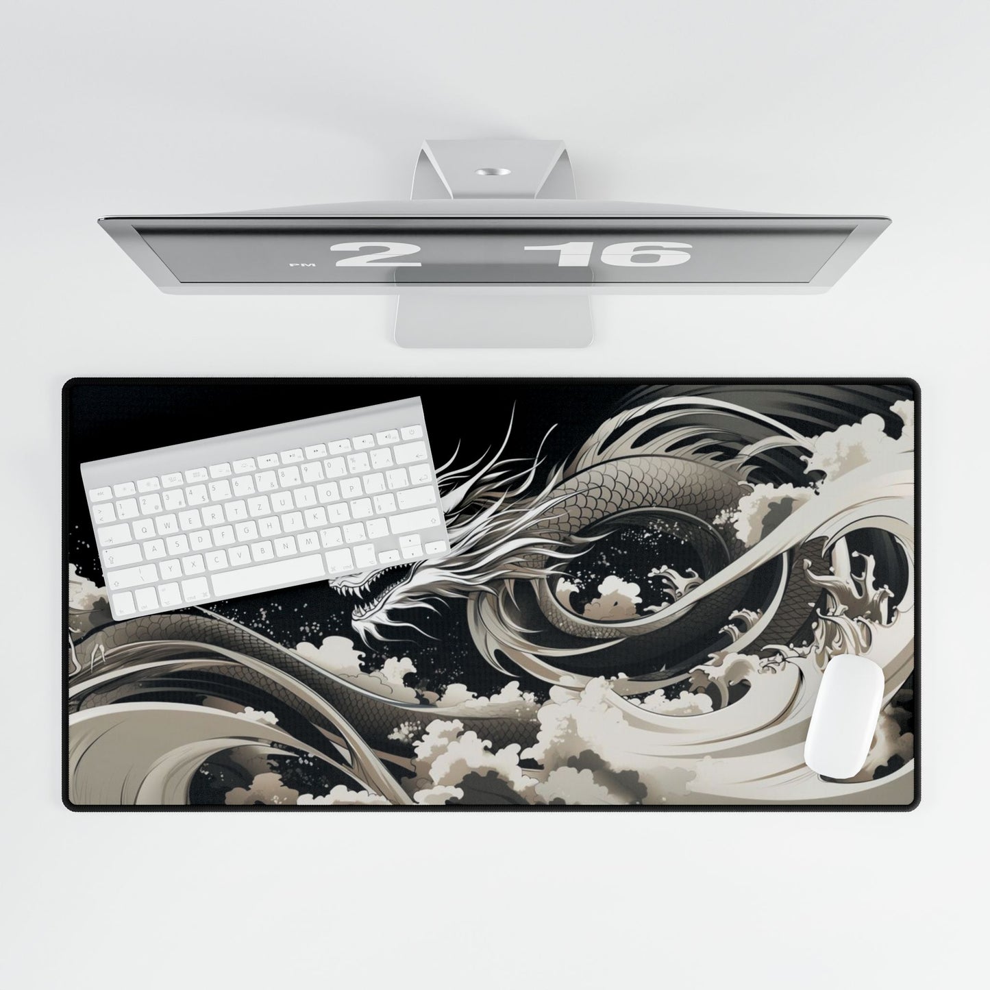 XL Japanese Dragon Mousepad – Legendary Desk Upgrade