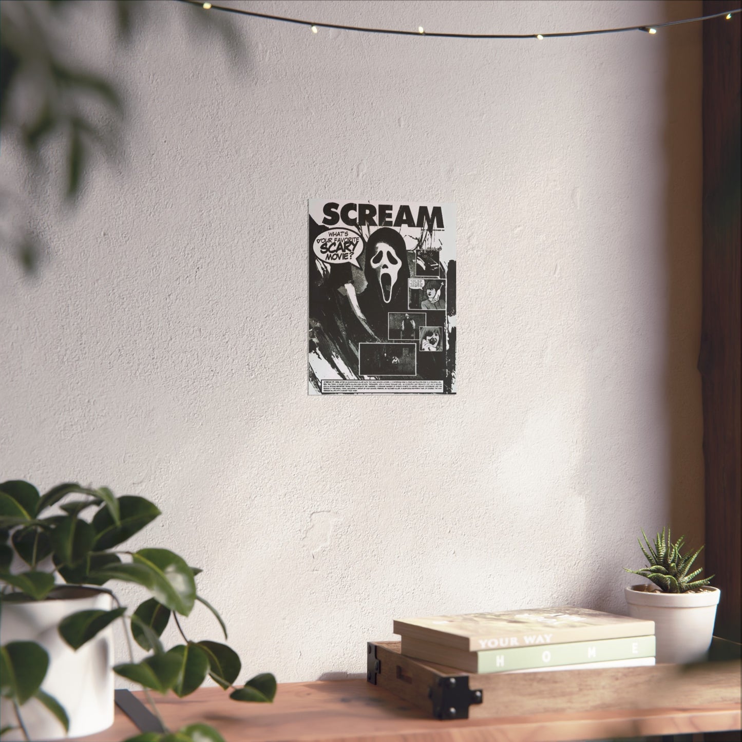 Ghostface Horror Poster – Exclusive Scream Wall Art