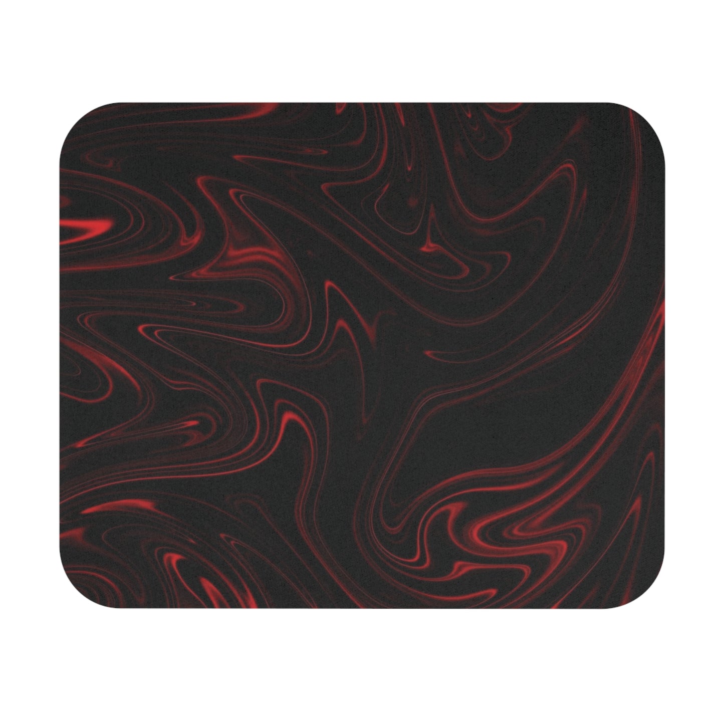 Sleek Red Marble Mousepad – Modern Desk Upgrade