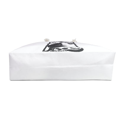 Occult Cat Skull Tote Bag – Memento Mori Gothic Aesthetic