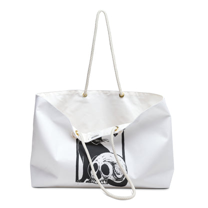 Occult Cat Skull Tote Bag – Memento Mori Gothic Aesthetic