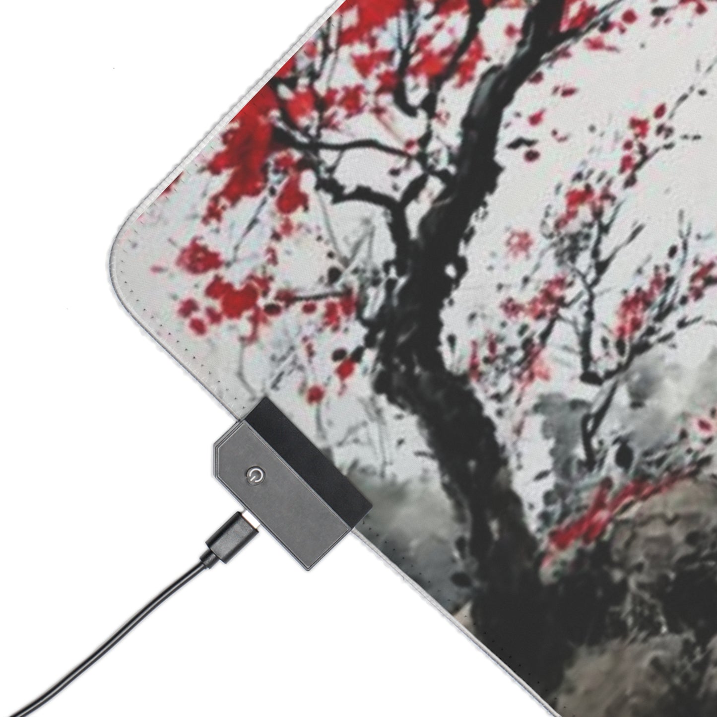 Zen Tree LED Gaming Mouse Pad – Light Up Your Desk