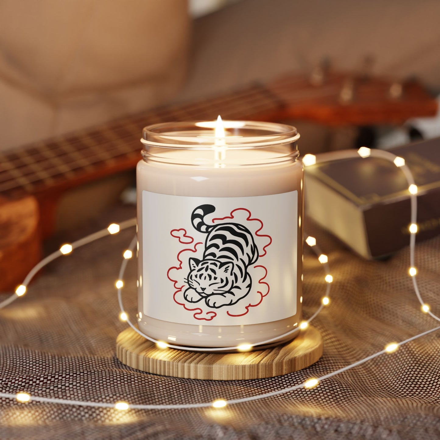 Soy Candle Lion Quote