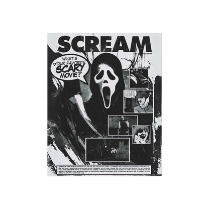 Ghostface Horror Poster – Exclusive Scream Wall Art